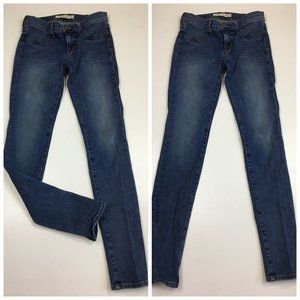 J BRAND Medium Wash TAWNY Faux Pockets Slim Fit Skinny Jeans